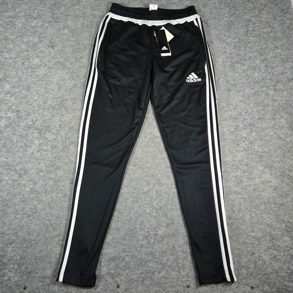 NWT Adidas Mens Black Tiro 15 Training Athletic Track Pants S